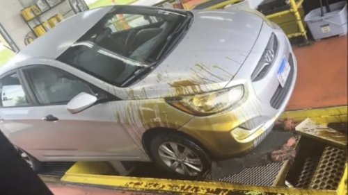 Man Went for an Oil Change Then Paid Nearly $400 for a Tow Truck After Falling Into a Pit