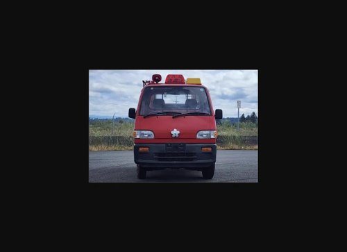 Subaru, This 1995 Subaru Sambar Fire Truck Brings Kei-Sized Charm to Cars and Bids