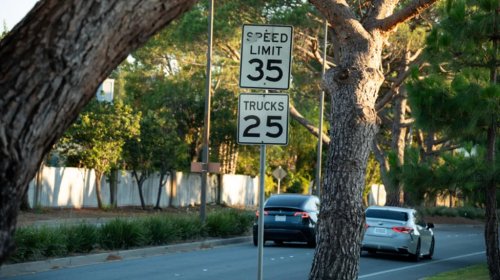 Why Are There Different Speed Limit Signs For Trucks?
