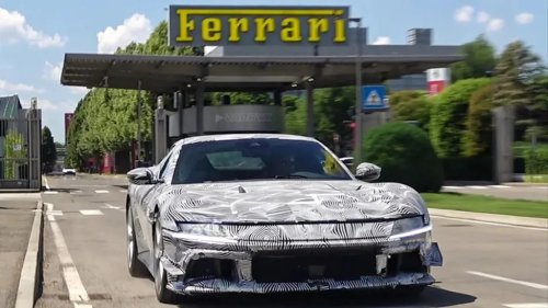 Ferrari, Ferrari 12Cilindri, Someone Got a Sneak Peak at the Ferrari 12Cilindri VS