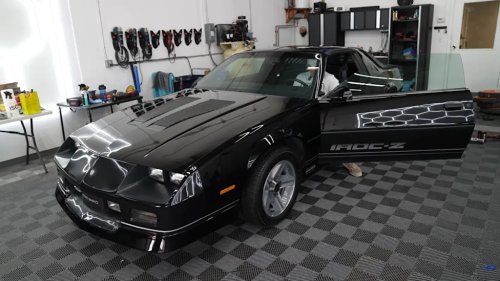 Abandoned 18,000-Mile IROC-Z Camaro Gets Restored After Nearly 30 Years