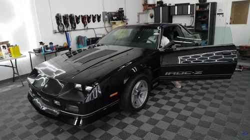 Abandoned 18,000-Mile IROC-Z Camaro Gets Restored After Nearly 30 Years
