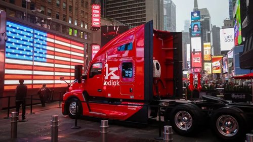 100 Kodiak driverless trucks are headed for public roads