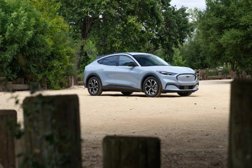 See Exterior Pics of the 2026 Ford Mustang Mach-E