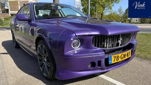 This Hideous "Mustang" Is Actually An Old BMW 3 Series Playing Dress-Up... And It's For Sale