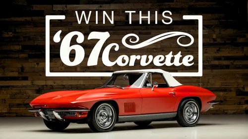Double Your Entries Before August 9th: Win This 1967 Corvette Convertible Plus $10,000 Cash