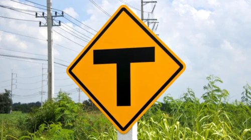 What Does A Rectangular Road Sign With Two Arrows Pointing Left & Right Mean?