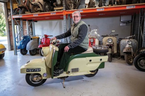 For the love of 49 classic British scooters