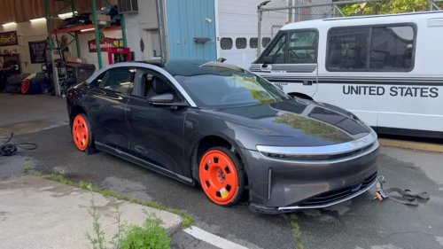 Man Buys $140,000 Lucid For $4,100, Then Learns Why Repairing It May Be The Biggest Challenge