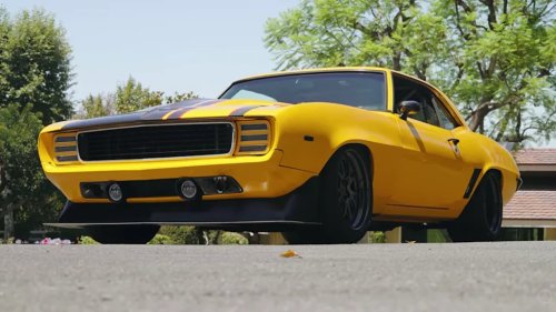 This 700-HP All-Motor 1969 Camaro Is A Street-Legal Track Weapon