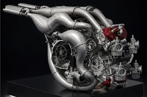 There’s a New Eight-Cylinder Two-Stroke Motorcycle Coming. And It Promises Nearly 300 HP