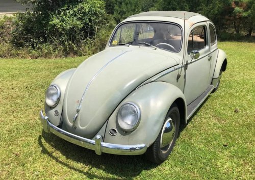 1959 1959 Volkswagen Beetle Deluxe Sunroof for Sale With 70,000 Miles