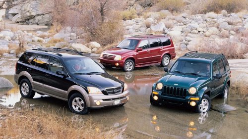 SUV, Which 2004 SUV Was Really Built for the Trail? We Pushed Three to the Limit