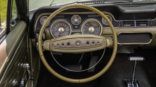 1968 Ford Mustang Convertible for Sale With 5,000 Miles Shown