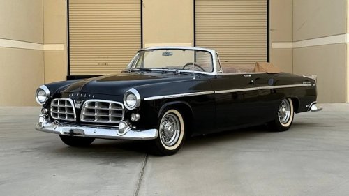 This 1955 Chrysler 300 Convertible Never Officially Existed... Yet Here It Is For Sale