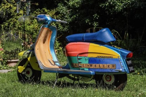 Famous Paul Weller ‘Stanley Road' Lambretta Heads to Auction