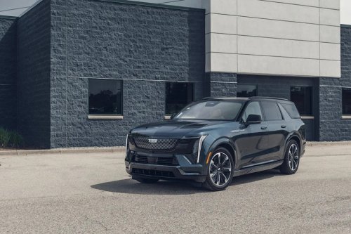 See Exterior Pics of the 2026 Cadillac Escalade IQL