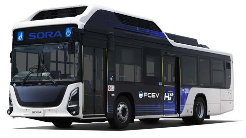 Toyota’s New Hydrogen Bus Has 50% More Range