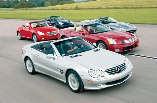 View Photos of the 2004 Luxury Convertibles