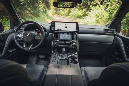 View Interior Photos of the 2026 Lexus LX700h Overtrail