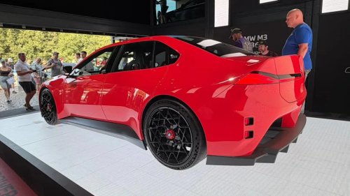 BMW, BMW M3, See BMW’s Wild Electric M3 Preview From Every Angle