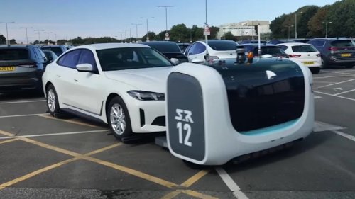 Airport Rolls Out Robot Valets That Park Your Car for You