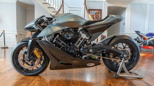 Aston Martin, Someone Tried to Auction Their Aston Martin Motorcycle. It Didn't Go Well
