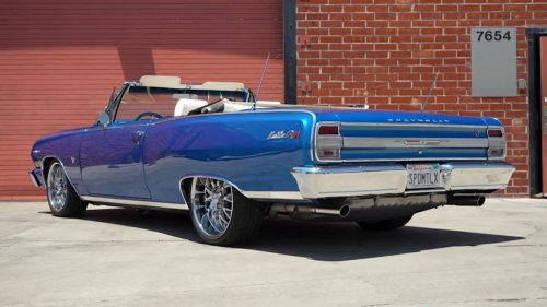 This '64 Chevelle Malibu SS Convertible Is A 500-HP LSX-Powered Drag Cruiser Built To Be Driven