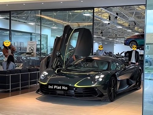 An Exposed-Carbon Aston Martin Valhalla Just Touched Down in Indonesia