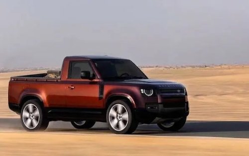 Oh Look: Land Rover Officially Built A Single-Cab Defender Pickup