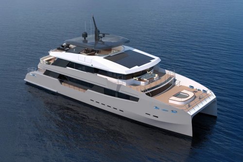 The CLC115 Is a Superyacht Cat Built for Staying Aboard