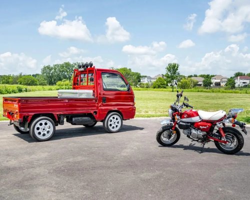 This Small and Affordable Honda Truck-Moto Pair Proves Less Is More