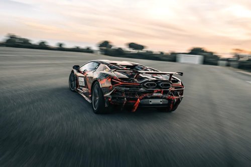 See More Photos of The 2027 Lamborghini Revuleto SV Prototype