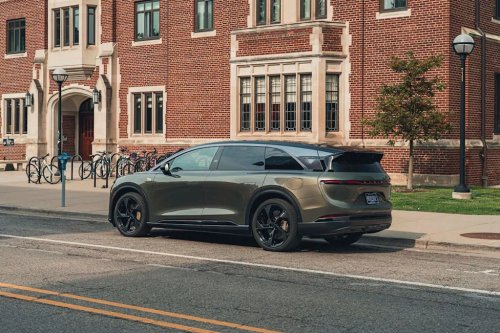 Lucid, SUV, Lucid Reveals New Images of the Mid-Size Cosmos SUV and Says a Sportier Gravity Is Coming Soon
