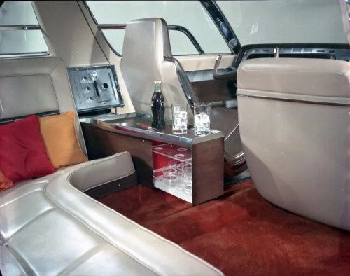 This Ford's Wagon From 1964 Literally Has A Living Room Sofa Inside