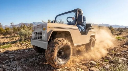MINI, Tractor Supply's New Mini Truck Is Like Power Wheels For Adults