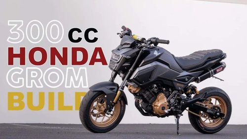 What's This Sick Custom 300cc Honda Grom Like To Ride? Dax Shepard Finds Out