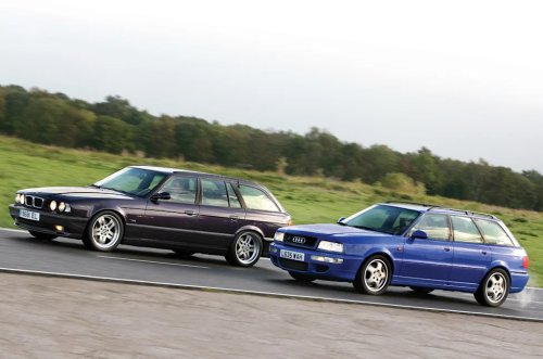 Something for the weekend? It is BMW M5 Touring vs Audi RS2 Avant