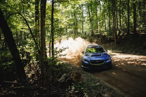 Sitting Shotgun in Subaru’s Open-Class Rally Car Is the Ultimate Thrill Ride