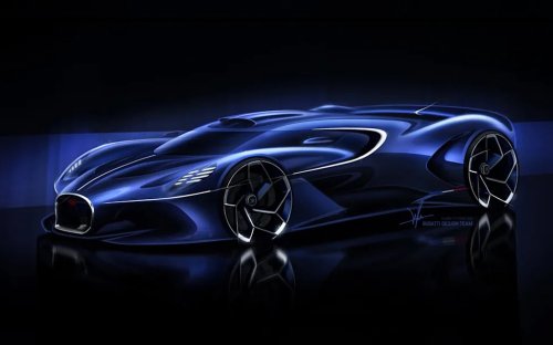 Bugatti Reveals the Gorgeous Destrier, Third Creation of its Programme Solitaire