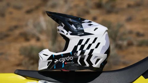 Cardo's New Venture Helmet Is Built For Riders Who Vanish Into The Wilderness