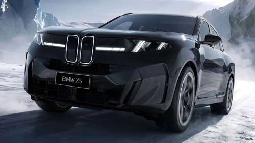 BMW, China's BMW iX5 Has More Of Everything, Including A Huge TV In The Back