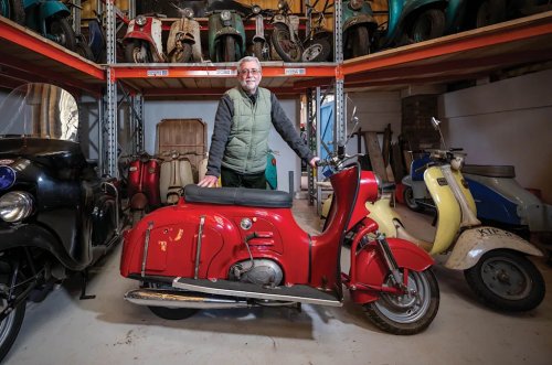 For the love of 49 classic British scooters