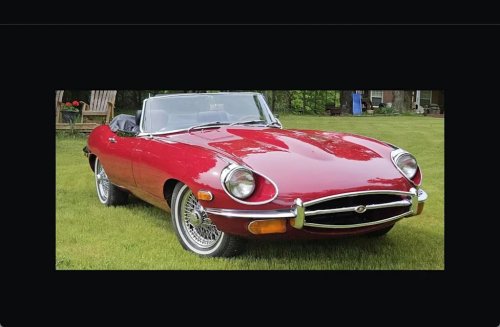 Jaguar, Enzo's Favorite Shape: This Regency Red 1970 Jaguar E-Type Roadster Is Up for Grabs