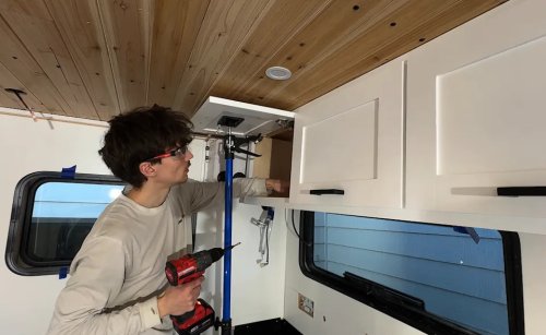 He Bought a Rotted 25-Year-Old Box Truck and Turned It Into an Off-Grid Mansion