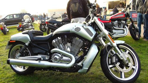 What Engine Powered The Harley-Davidson V-Rod Muscle, And How Much Does The Bike Go For Today?