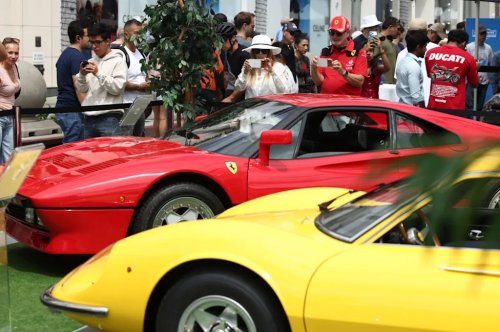 Supercar showdown on Rodeo Drive as the Batmobile lines up with world’s rarest (and most expensive) racers