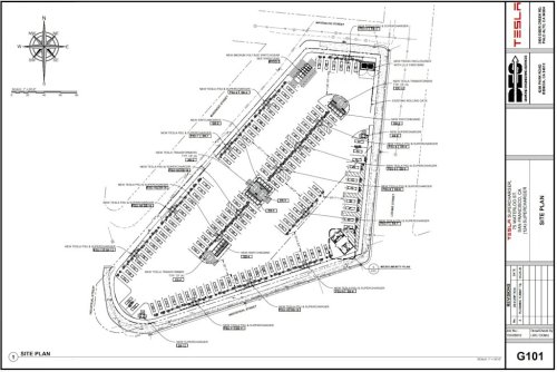Tesla, Tesla is planning one of its largest supercharger stations yet — right in the middle of San Francisco