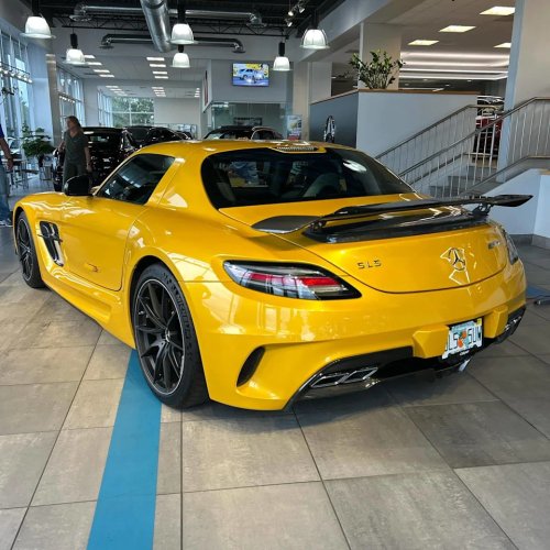 Mercedes-Benz, 2014 Mercedes-Benz SLS AMG Black Series for Sale With 576 Miles