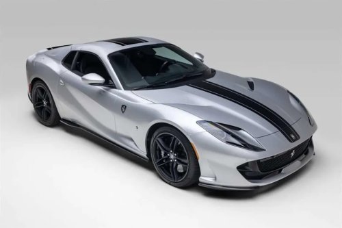 Ferrari, Ferrari 812 GTS, No Reserve: Mark Davis's Raiders-Liveried 2021 Ferrari 812 GTS Is for Sale on Bring a Trailer
